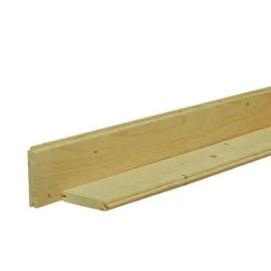Dakbeschot groen geimpregneerd vuren 1,8x14x390cm Dagaanbieding