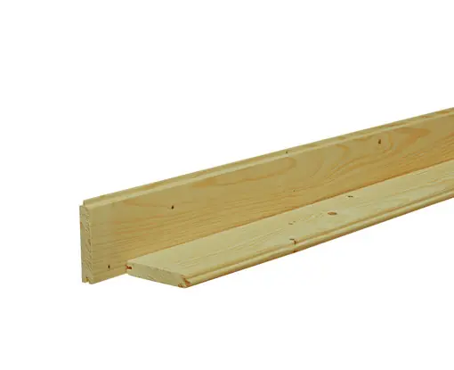 Dakbeschot groen geimpregneerd vuren 1,8x14x390cm Dagaanbieding