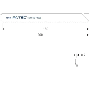 Reciprozaagblad RC740 / S1122EF (vpe 2) Hoge Kwaliteit
