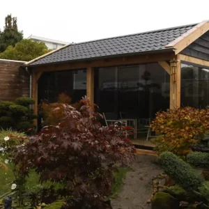 Lage Prijs Douglas tuinhuis met zadeldak 600x400cm, Lelystad