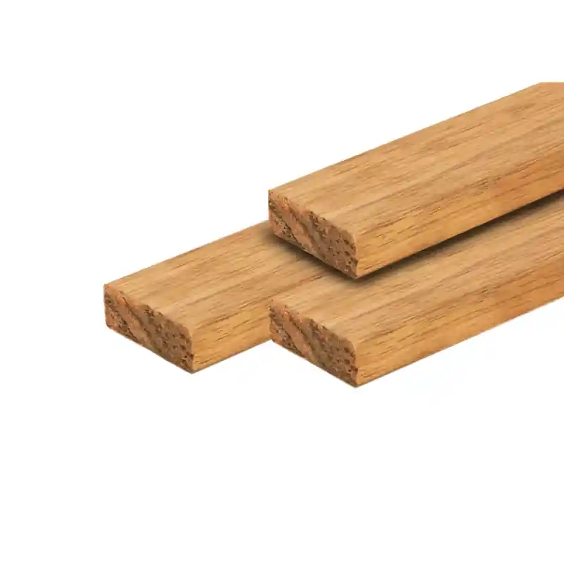 Must-Have Fraké hardhout rhombus profiel 1,8 x 6,8 x 245cm thermisch gemodificeerd, geschaafd