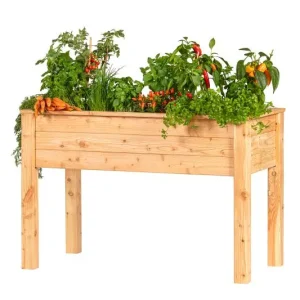 Verhoogde moestuinbak, lariks B120 x D60 x H80 cm Actieprijs