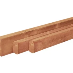 Douglas geschaafde gording 6,5 x 24,0 x 600cm, onbehandeld. Exclusieve Aanbieding