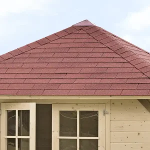 Dagaanbieding Dakshingles per pak à 3 m2, rood.