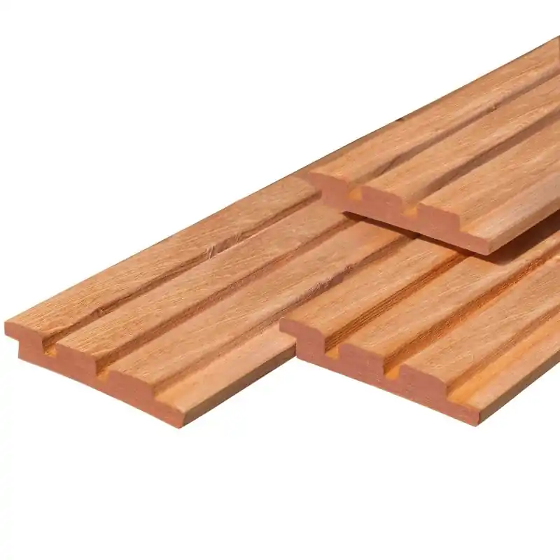 Bangkirai hardhout triple profiel 2,2 x 14,5 x 305 cm geschaafd Aanbieding
