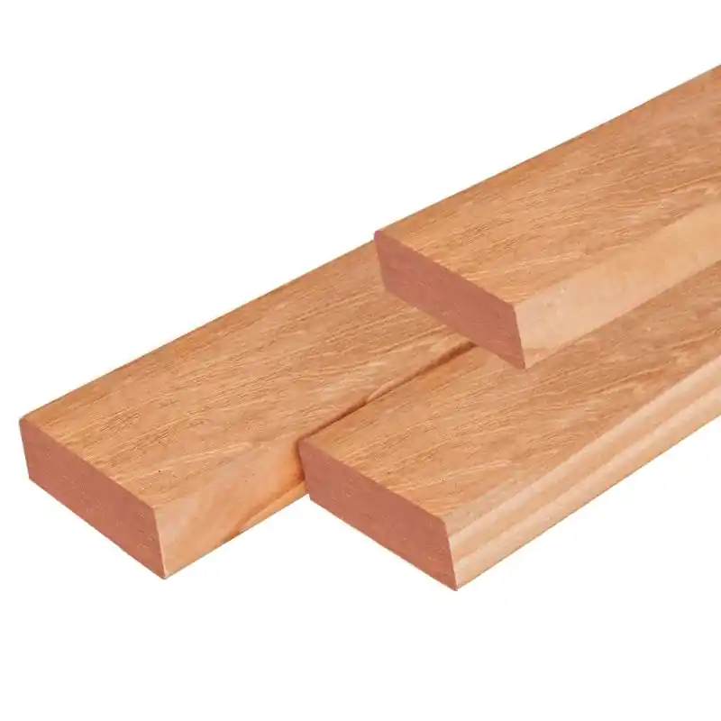 Lage Kosten Bangkirai hardhout rhombus profiel 1,6 x 6,8 x 305 cm geschaafd