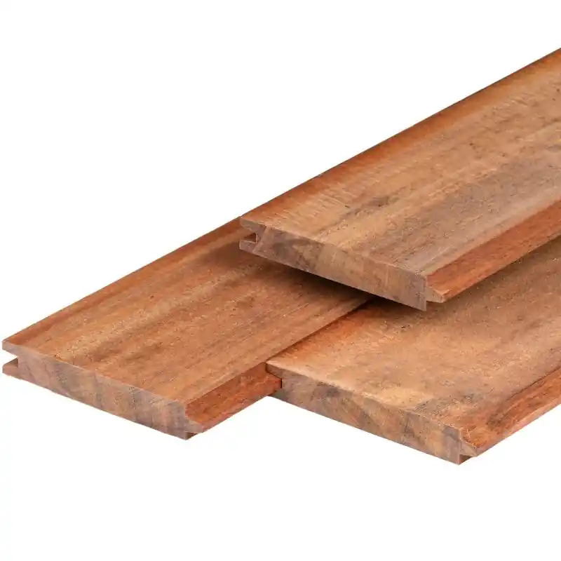 Meest Verkocht Angelim vermelho hardhout damwand 3,0 x 18,5 x 250 cm geschaafd