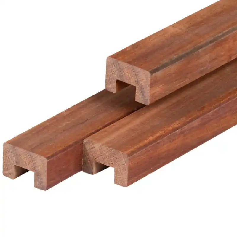 Rechtstreeks Van De Fabrikant Angelim vermelho hardhout afdekkap 4,5 x 7,0 x 185 cm geschaafd