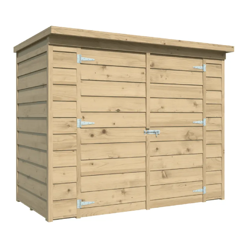 Tuinberging Hagenow, vuren groen geïmpregneerd L204 x B118 x H177cm Koop Vandaag
