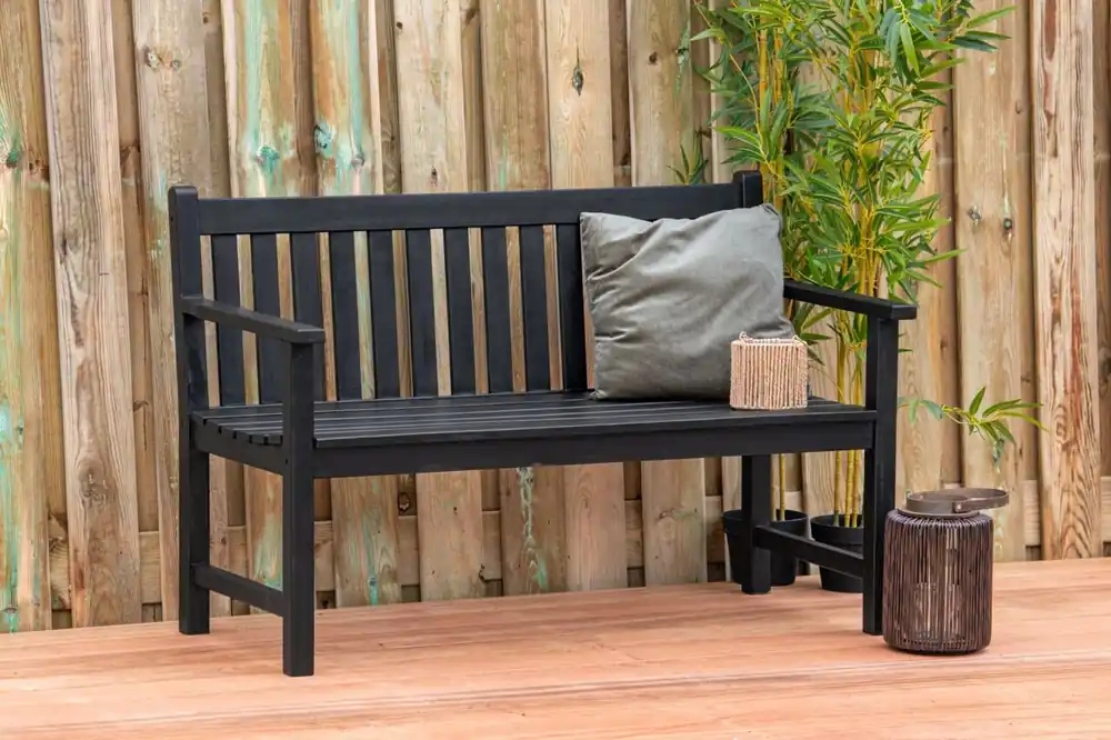 Tuinbank Nice, zwart gespoten Express Levering