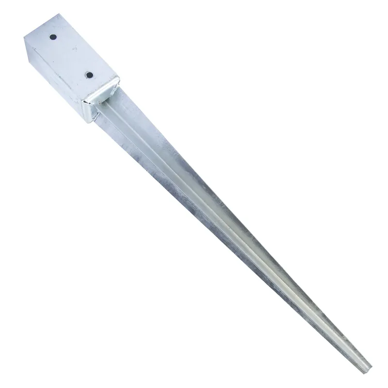 Alleen Vandaag Paalhouder met pen verzinkt 61x61mm