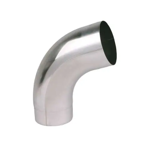 Gecertificeerd Zinken bocht 80 MM 72 graden