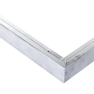 Lage Kosten Aluminium daktrim 45x45mm, buitenhoek 50x50cm