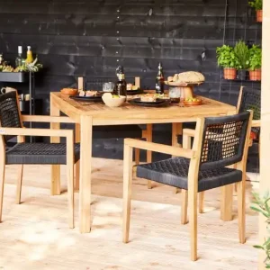 Stapelbare teak stoel Toledo (set van 2 stoelen) Bestel Nu