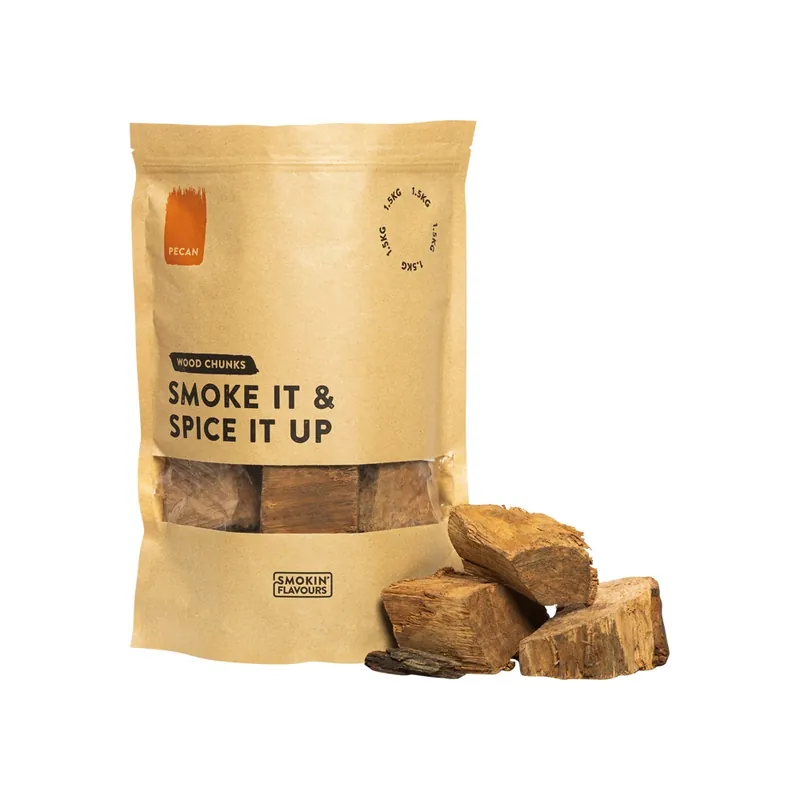 Smokin’ flavours rookchuncks pecan 1,5kg Must-Have