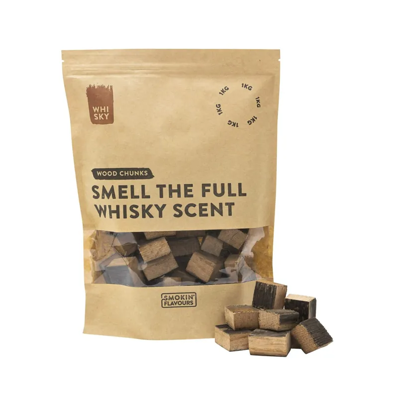 Korting Smokin’ flavours rookchunks whisky vaten 1 kg