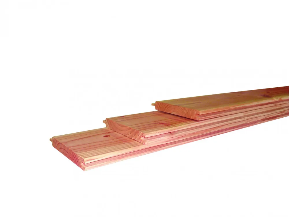 Douglas geschaafd dakbeschot 1,8 x 14,5 x 300 cm, onbehandeld. Lage Kosten