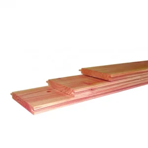 Douglas geschaafd dakbeschot 1,8 x 14,5 x 400 cm, onbehandeld. Laatste Kans