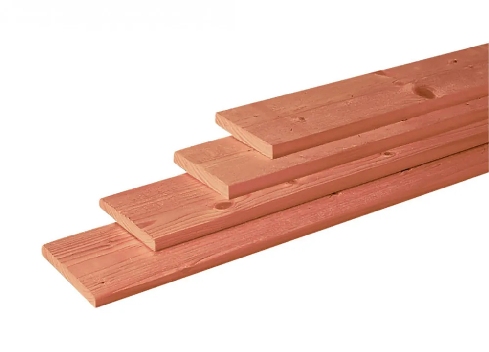 Douglas geschaafde plank 1,6 x 14 x 300 cm, onbehandeld. Beperkt Aanbod