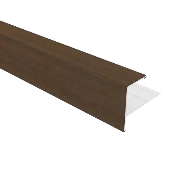 Actieprijs Newtechwood aluminium co-extrusie eindprofiel rhombus t.b.v. wand bekleding, 5 x 5 300 cm