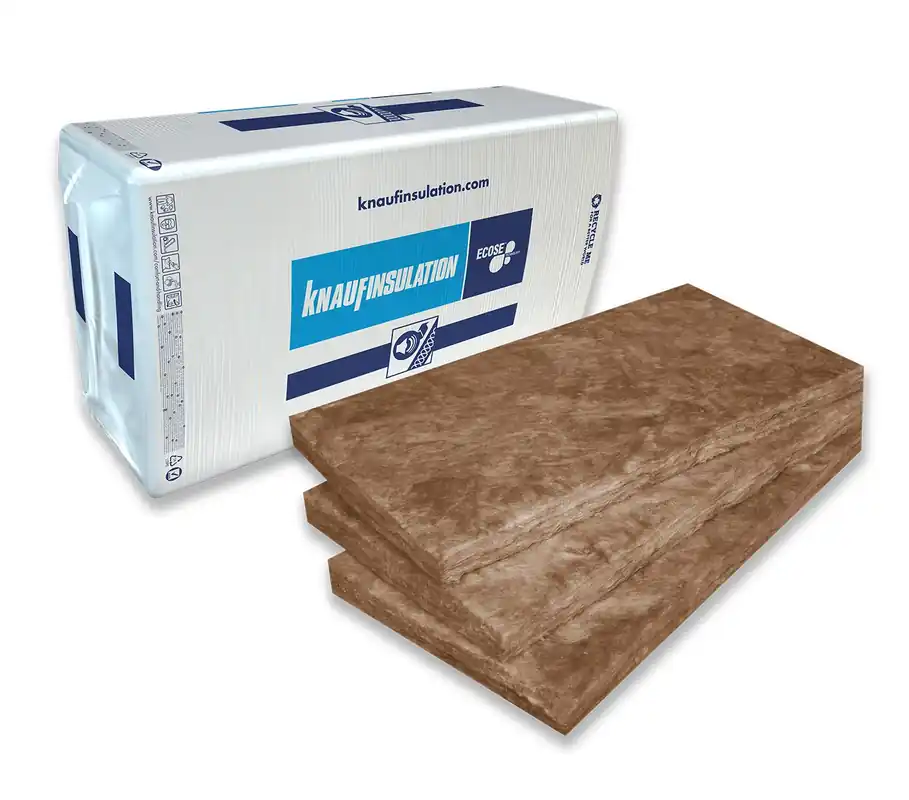 Premium Knauf Acoustifit glaswolplaat 120mm 1350x600x120mm Rd waarde 3,20