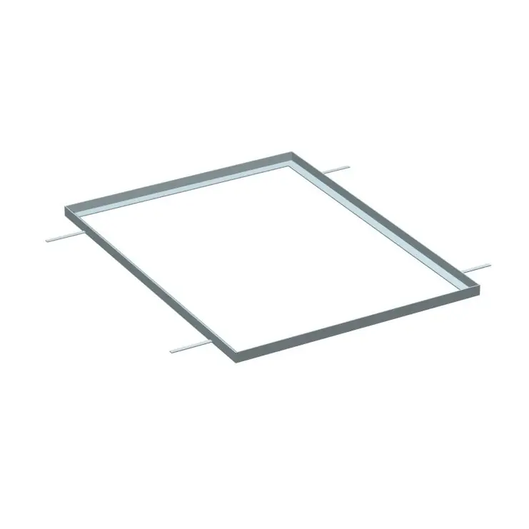 Matomrandingen, verzinkt hoekstaal met ankers 25x25x2 Afmeting: 410 x 610 mm Tijdelijk Beschikbaar