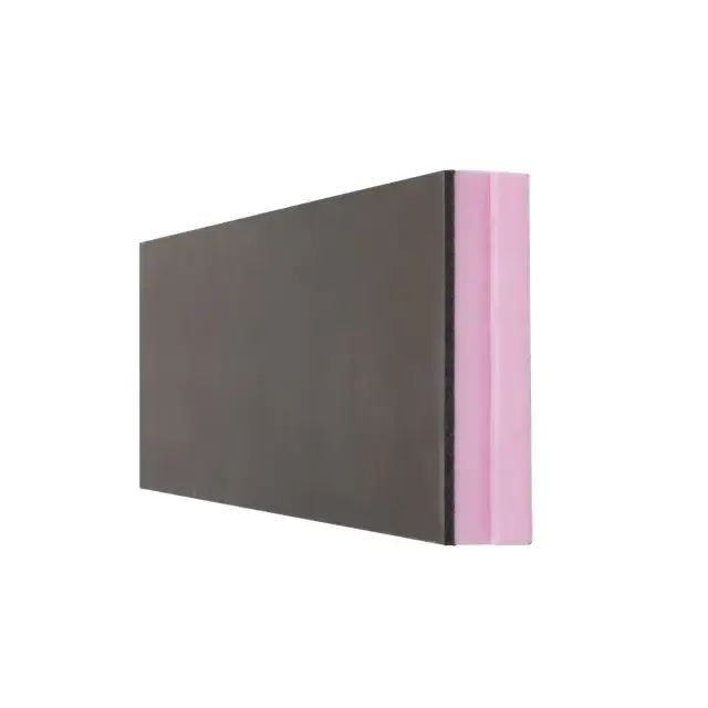 Alleen Vandaag Geïsoleerde kantplank 12mm antraciet XPS 100mm 1250x150x112mm Rd waarde 2,85
