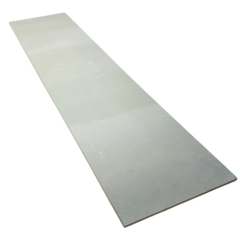 Ongeïsoleerde kantplank 10mm grijs 1250x800x10mm Finale Uitverkoop