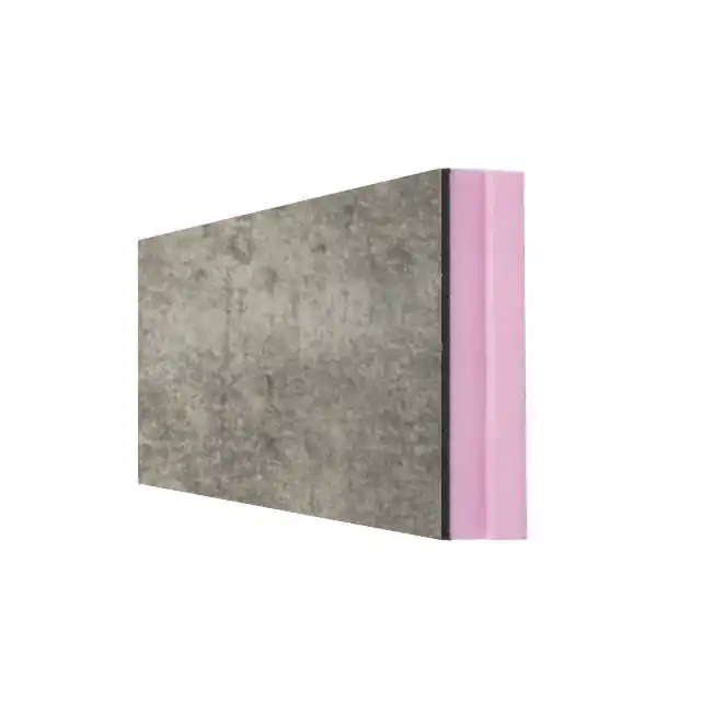Bestseller Geïsoleerde kantplank 8mm natuursteen look XPS 80mm 1230x250x88mm Rd waarde 2,25