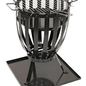 Weekendaanbieding Landmann vuurkorf met vloerplaat en grill - 35,5 cm
