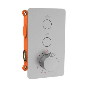 Best-design "clic-ore" inbouwthermostaat & inb.box 2-weg 1/2" rvs-304 Tijdelijk Beschikbaar