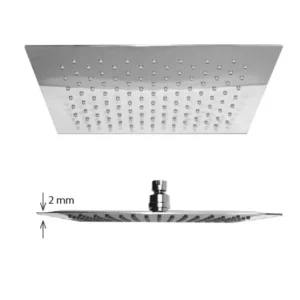Best-design "square-thin" regendouche 300x300 mm dikte 2mm Laatste Versie