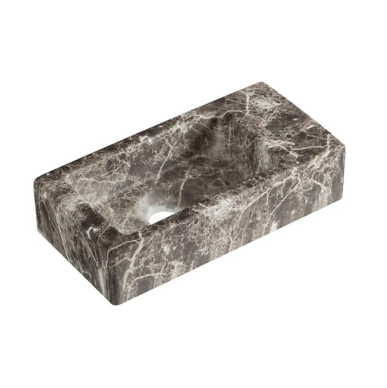 Betaalbaar Best-design "allure-brown" fontein rechts 36 x 18 x 9 cm