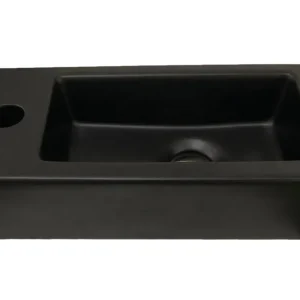 Superprijs Best-design "farnetta" fontein links 37x18x9cm mat-zwart