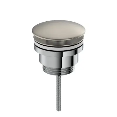 Afvoerplug / click-waste nikkel Merkproduct