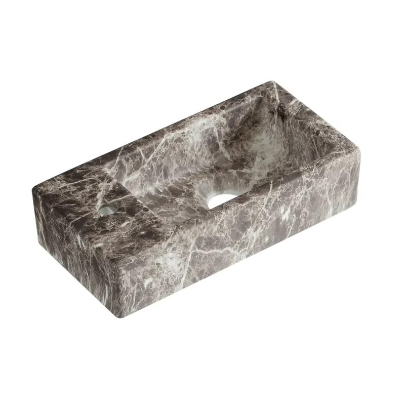 Betrouwbaar Best-design "allure-brown" fontein links 36 x 18 x 9 cm
