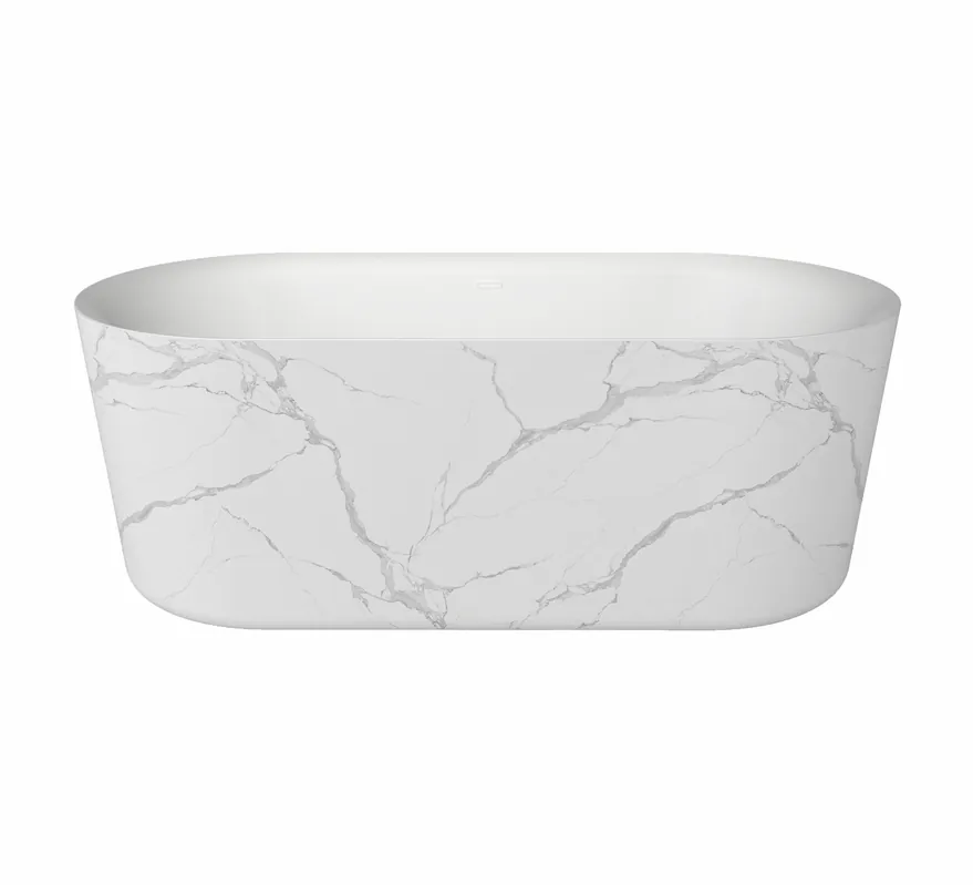 Korting Best-design "bianco-marble" vrijstaand bad 179x85x60cm