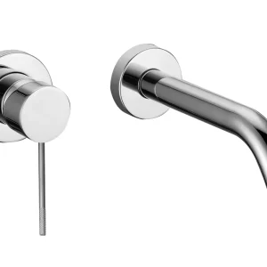 Tijdelijk Beschikbaar Best-design "chrome-decorata" inbouw-wandmengkraan uitl=20cm chroom