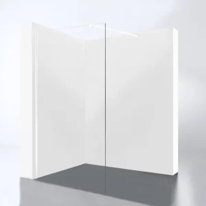 Hoge Kwaliteit Best-design 'dalis-1100-white' inloopdouche nano 8mm glas mat-wit