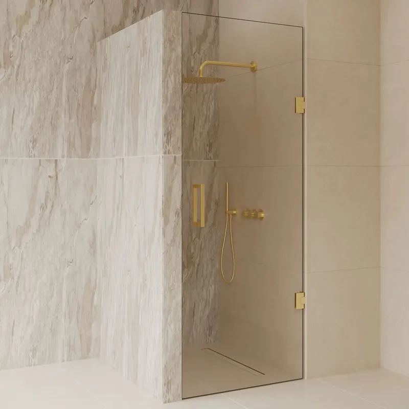 Fabrieksprijs Best-design 'dalis-700-nancy-helder' nisdeur nano 8mm glas