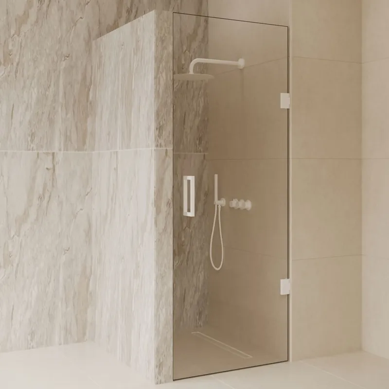 Best-design 'dalis-800-white-helder' nisdeur nano 8mm glas Laatste Versie