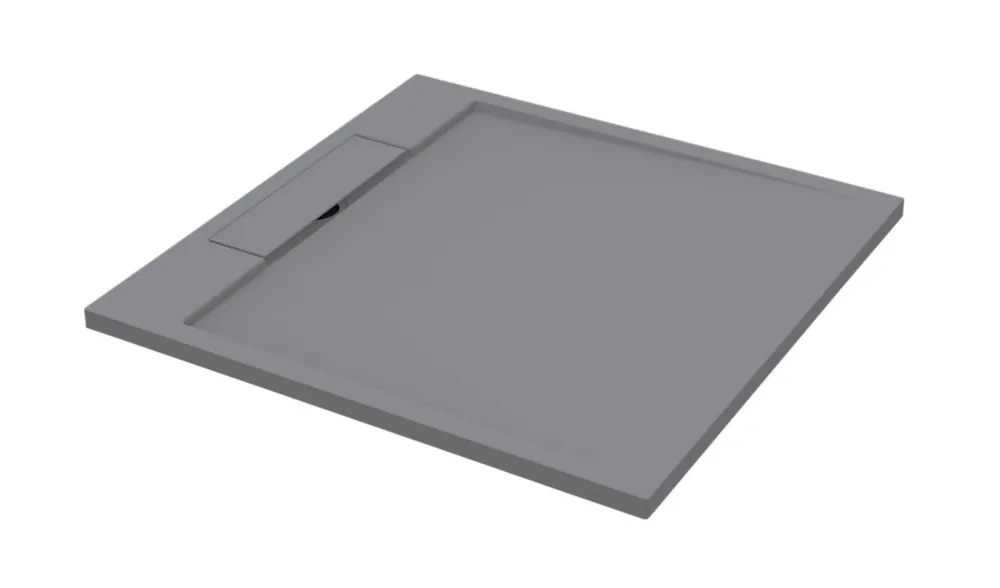 Best-design "decent" douchebak "just-solid" 90x90x3,5cm Lage Kosten