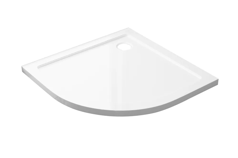 Best-design "dona" lage-douchebak 1/4 rond 80x80x4 cm r=550 Favoriet