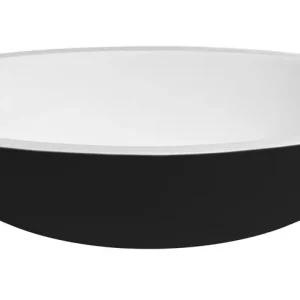 Best-design "epona" bicolor zwart/wit opbouw-waskom "just-solid" 52 cm Goedkoop