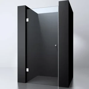 Veilige Betaling Best-design "erico" nisdeur 68,5-70x200cm nano glas 8mm