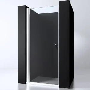 Beperkt Aanbod Best-design "erico" nisdeur met profiel 78,5-80cm h=200cm nano glas 6mm