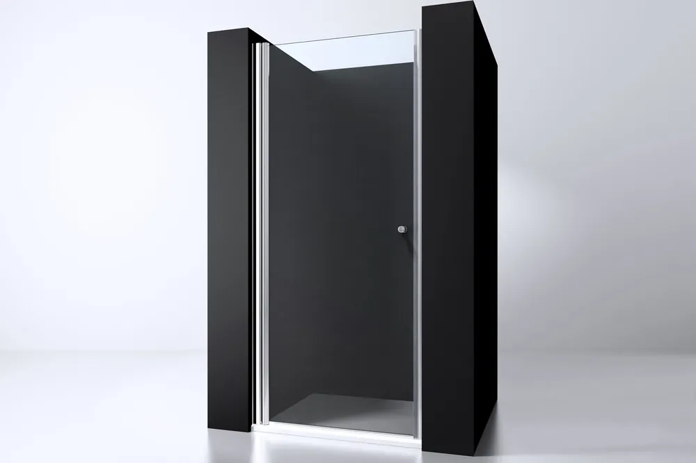 Beperkt Aanbod Best-design "erico" nisdeur met profiel 78,5-80cm h=200cm nano glas 6mm