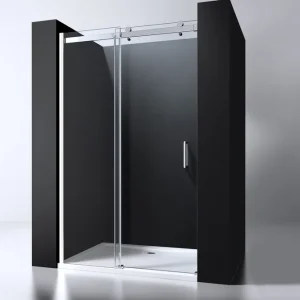 Dagaanbieding Best-design "erico" nisdeur schuif verstelbaar 118-120cm h=200cm nano glas 8mm