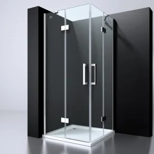 Best-design "erico" q4 vierkant hoekinstap 90x90x195cm nano glas 6mm Rechtstreeks Van De Fabrikant