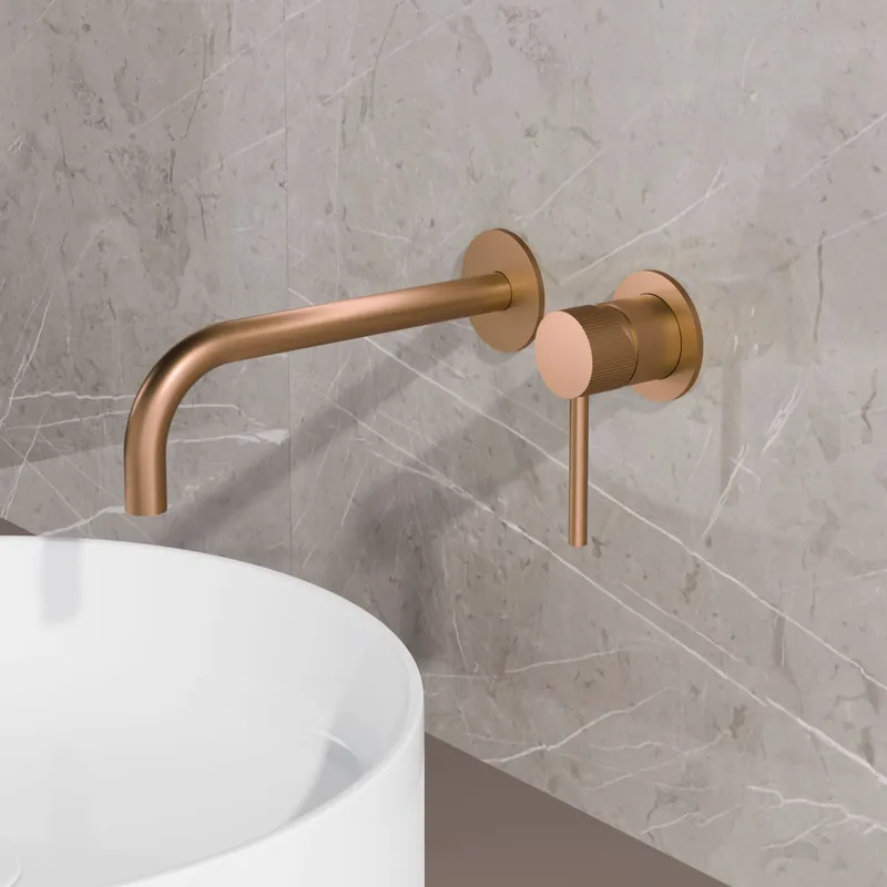 Best-design "high-end liora" rvs-304 inbouw-wandmengkraan inclusief inbouwbox desert brown Gecertificeerd